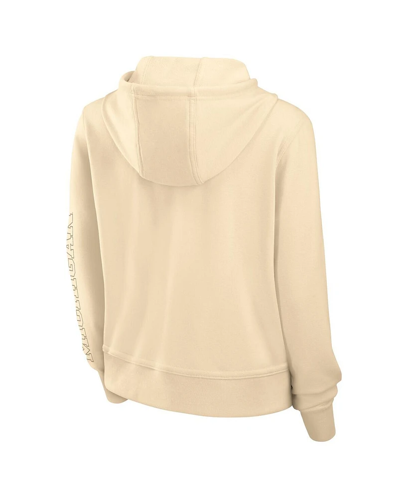 Nike Women's Tan Michigan Wolverines One Performance Pullover Hoodie
