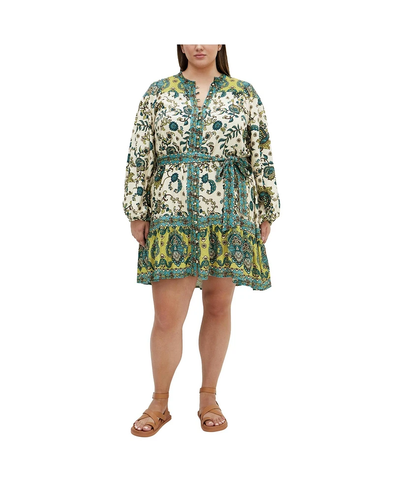 Plus Mysteria Mini Dress