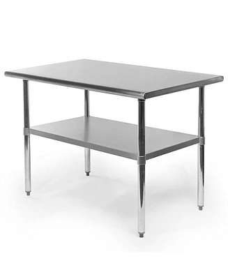 Industrial-Grade Stainless Steel Prep Table – Durable Work Surface with Undershelf for Commercial Kitchen Use