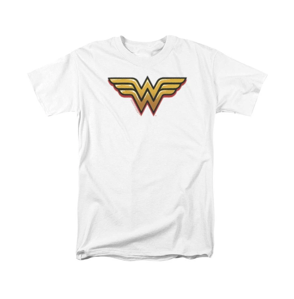 Dc Wonder Woman Men's Comics Airbrush Ww Short Sleeve Adult Tee / T-Shirt