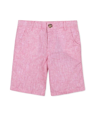 Hope & Henry Toddler Boys Heirloom Linen Blend Short