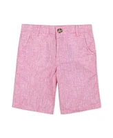 Hope & Henry Toddler Boys Heirloom Linen Blend Short