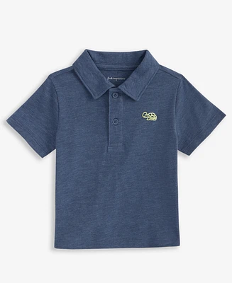 First Impressions Baby Boys Little Turtle-Detail Polo Shirt, Exclusively at Macy's
