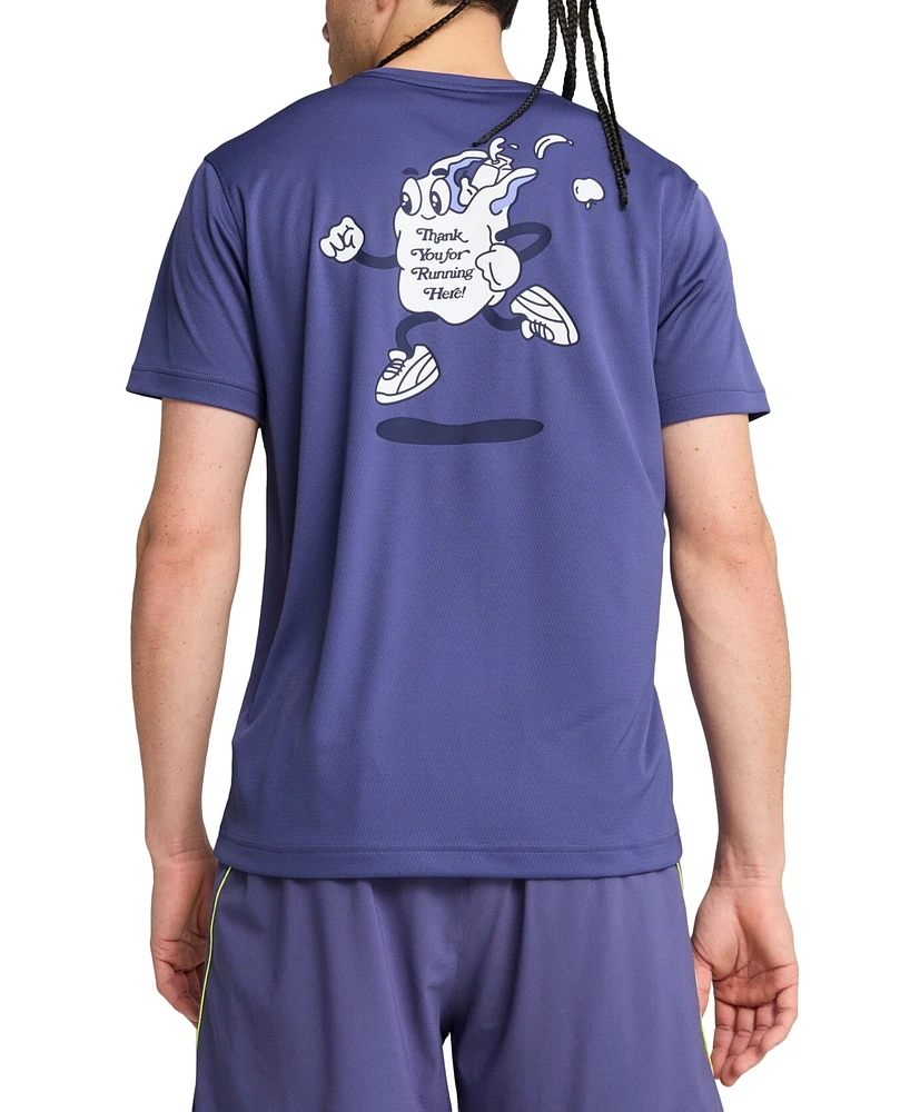 Puma Men's Thank You For Running Here Graphic T-Shirt