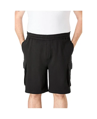 KingSize Men's Big & Tall 10" Fleece Cargo Shorts