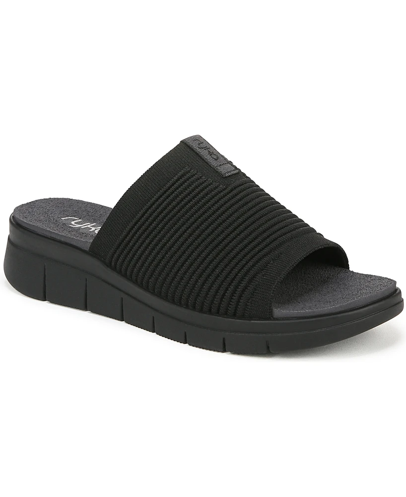 Ryka Women's Epic Slide Wedge Sandals