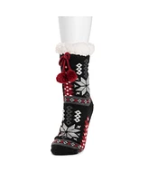 Muk Luks Women's Tall Cabin Socks