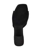 Guess Women's Galsee Quattro-g Cutout Block Heel Sandals