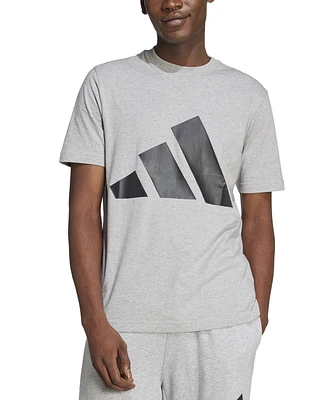 adidas Men's 3 Bar Logo Graphic Cotton T-Shirt
