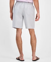 Club Room Men's Linen 9" Drawstring Shorts, Created for Macy's