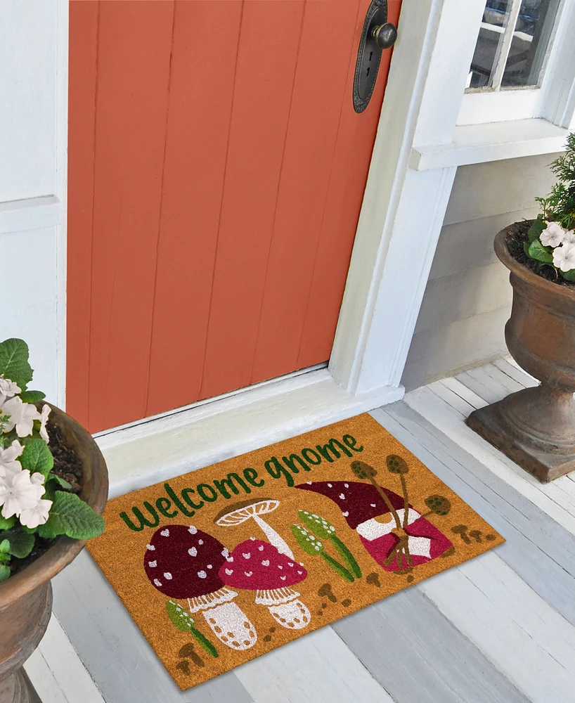 Liora Manne' Natura Welcome Gnome 2'x3' Area Rug