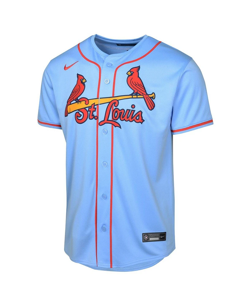Nike Big Boys and Girls Light Blue St. Louis Cardinals Alternate Limited Jersey