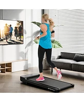 2.5HP Under Desk Treadmill for Home and Office Remote Control Led Display
