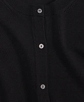 On 34th Women's Crewneck Long-Sleeve Cardigan, Exclusively at Macy's