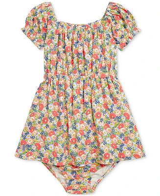 Polo Ralph Lauren Baby Girls Floral Cotton Jersey Dress
