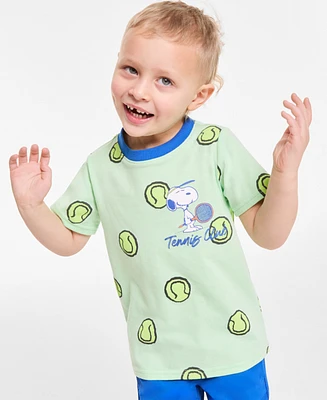 Epic Threads Toddler Boys 2T-4T Short-Sleeve Snoopy Tennis T-Shirt, Exclusively at Macy's