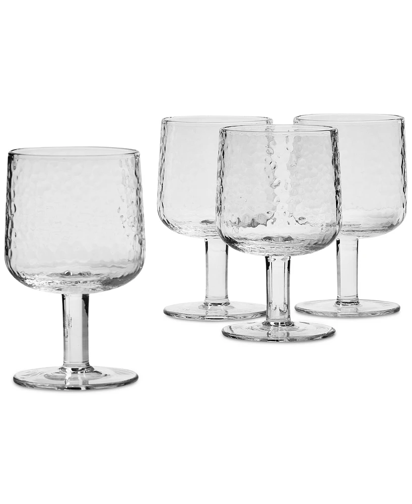 Oake Textured Wine Glasses, Set of 4, Exclusively at Macy's