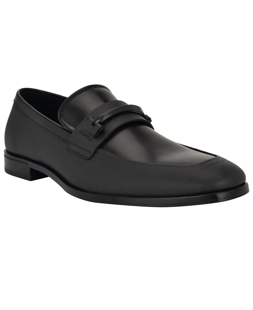 Guess Men's Haines Square Toe Slip On Dress Loafers