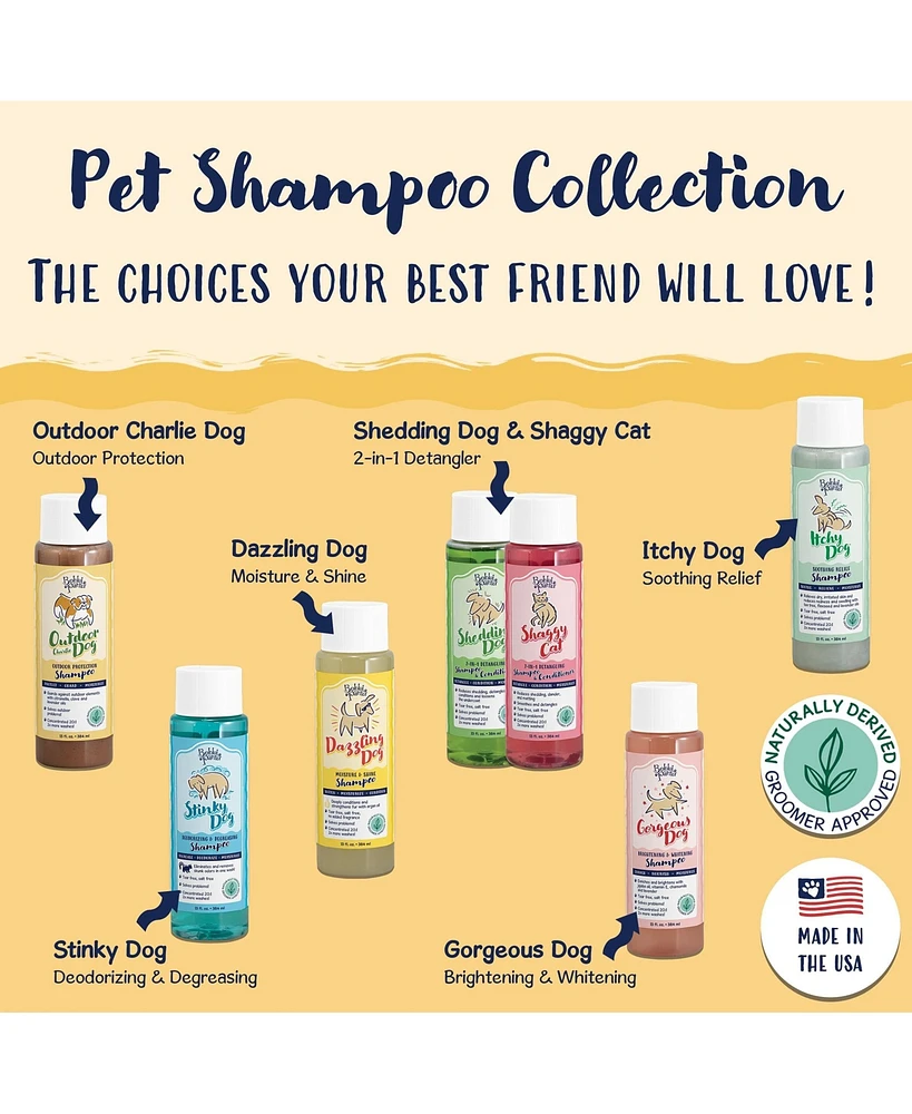 Bobbi Panter (Professional) Signature Outdoor Dog (Charlie Dog) Shampoo Clove Oil, Lavender Oil, Cedarwood Oil