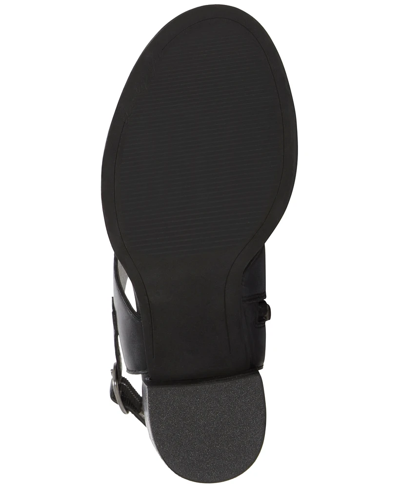 Lucky Brand Women's Dinzin Two-Strap Block-Heel Sandals