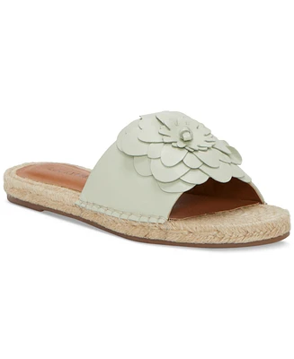 Lucky Brand Women's Biricha Flower Flat Sandals
