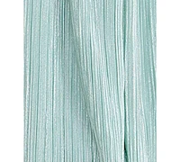 Katia Rae Juniors' Foil-Knit Twist-Front Lace-Up-Back Dress