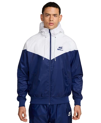 Nike Men's Windrunner Zip-Front Lined Hooded Jacket