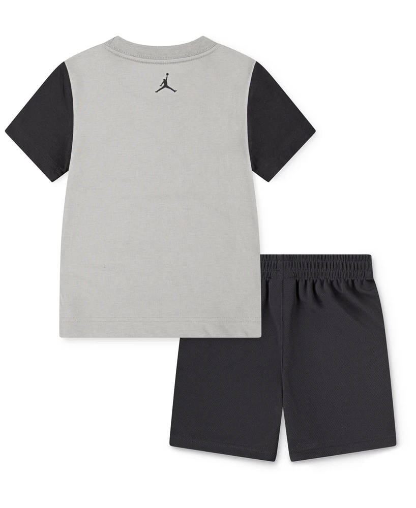 Jordan Little Boys 2-Piece 1984 Jumpman Shorts and T-Shirt Set