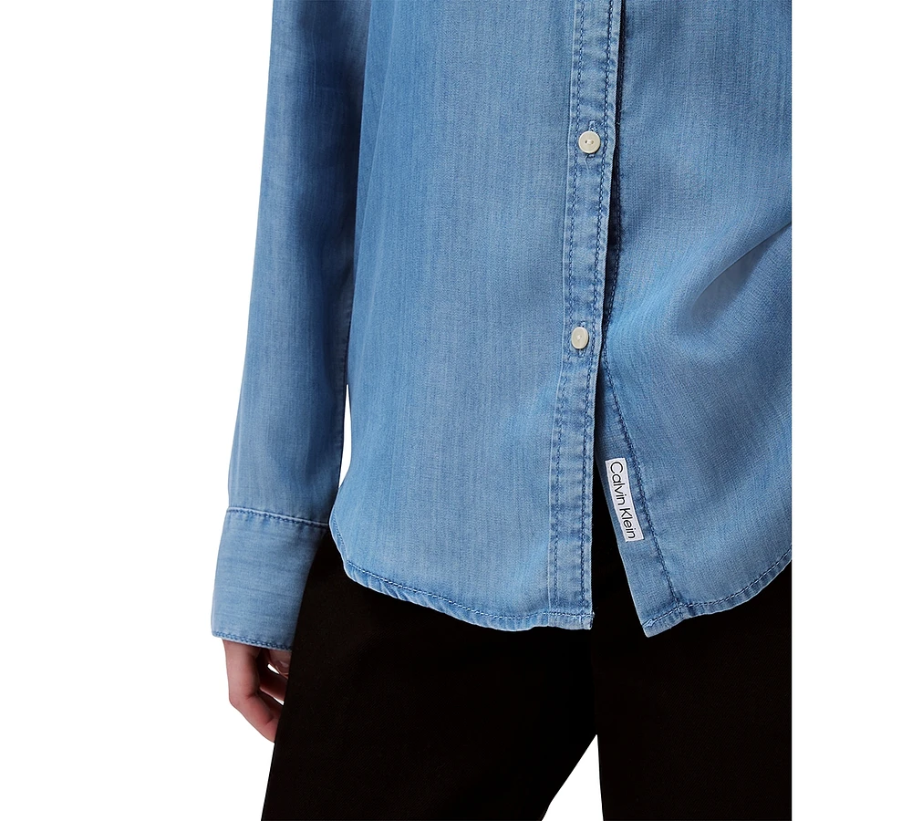 Calvin Klein Jeans Women's Chambray Shirt