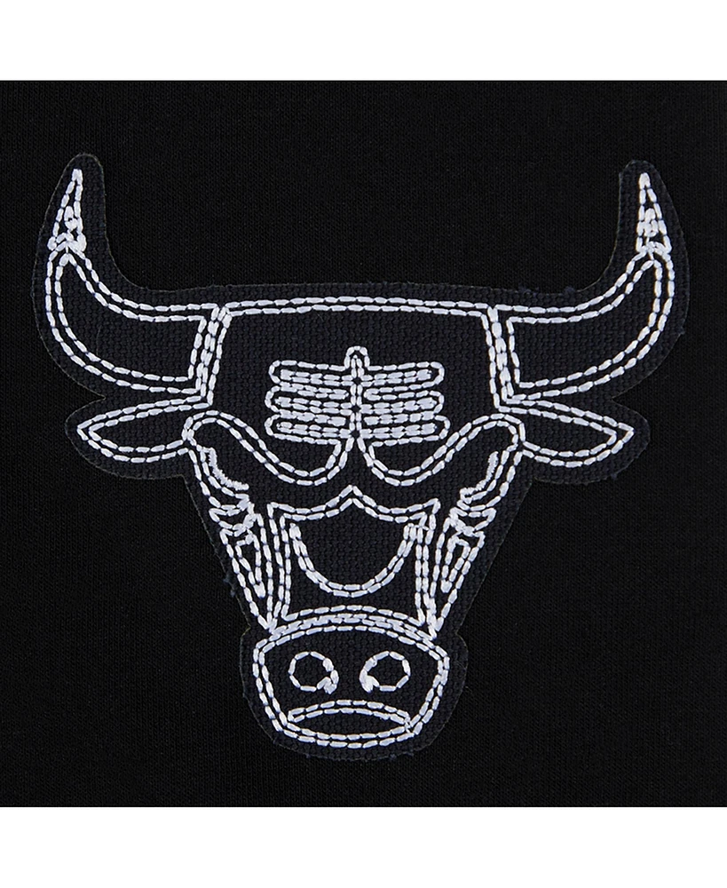 Pro Standard Women's Black Chicago Bulls Paint the City Jersey Leggings