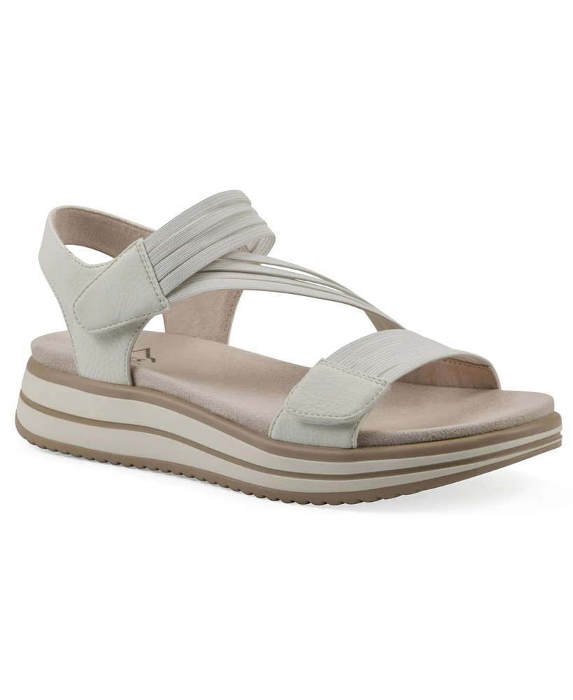 Cliffs by White Mountain Women's Hapford Sport Round Toe Sandals