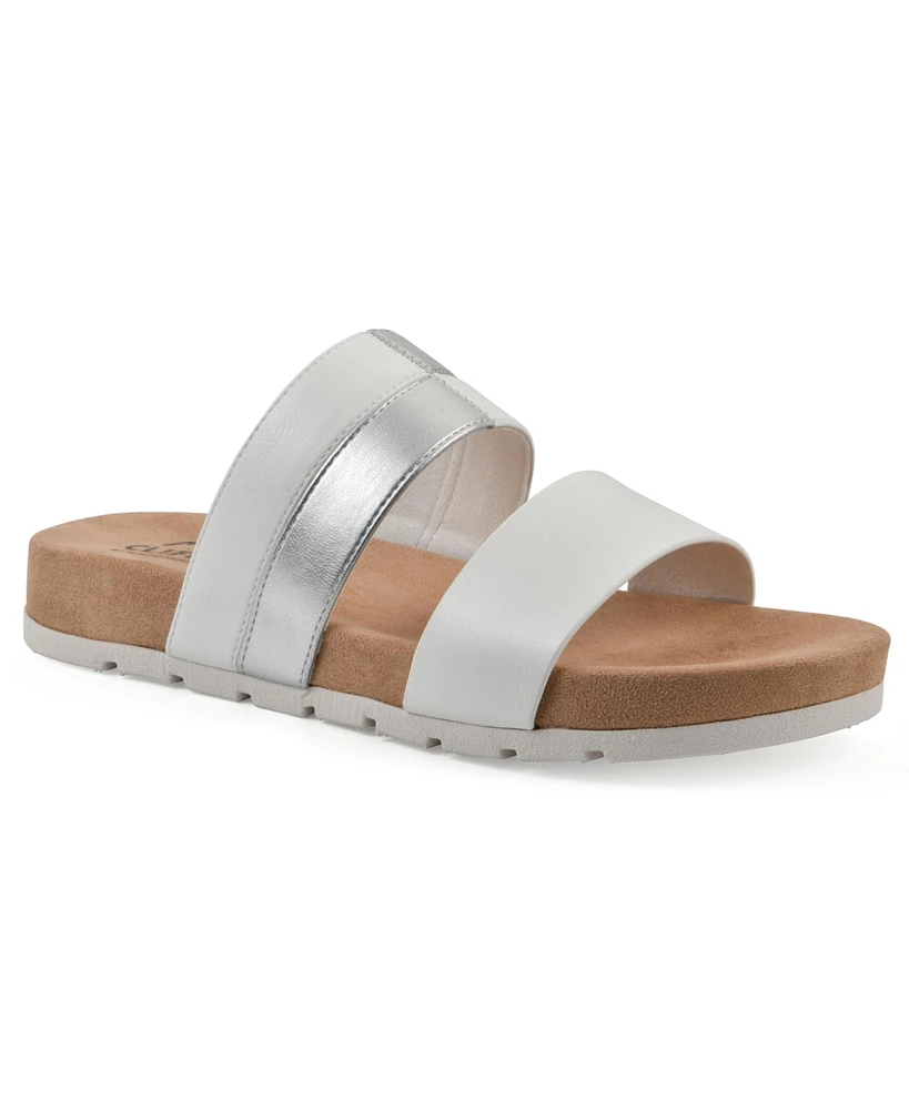Cliffs by White Mountain Women's Tammy Slide Slip-On Sandals