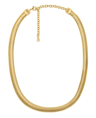 Michael Kors Chevron Snake Chain Necklace