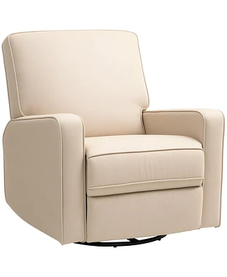 Homcom Manual Recliner Chair, Glider Rocking Chair for Living Room,