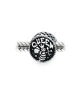 Bling Jewelry Queen Bumble Bee Charm Bead Sterling Silver European Bracelet