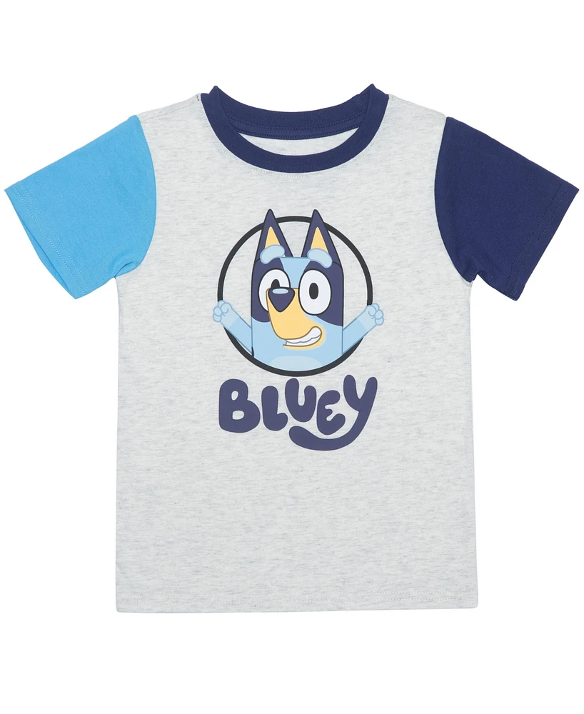 Bluey Toddler Boys 2-Piece Graphic T-Shirt and Shorts Set