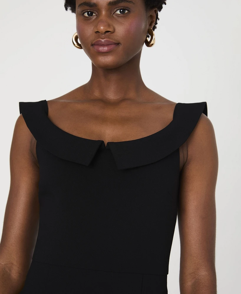 French Connection Women's Whisper Collared Mini Dress