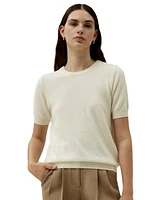 Lilysilk Women's Crew Neck Basic Knit Top