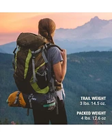 Coleman Marigold Dark Stone PEAK1 1-Person Backpacking Dome Tent