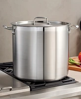 Tramontina Tri-Ply Clad Stainless Steel 24-Qt Round Stock Pot