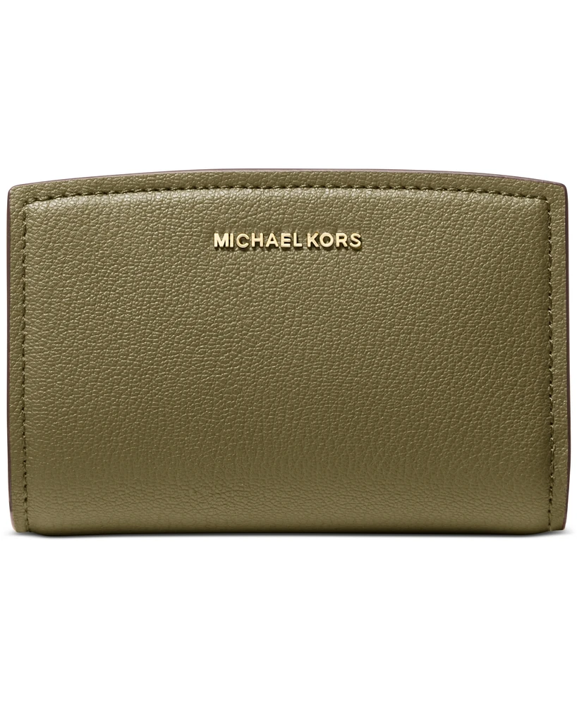 Michael Kors Bryant Medium Leather Zip Around Wallet