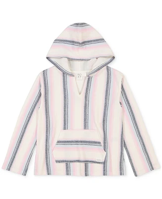 Roxy Big Girls Daydreamin Striped Terry Baja Hoodie