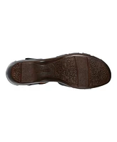 Easy Spirit Women's Darlyn T-Strap Woven Flats