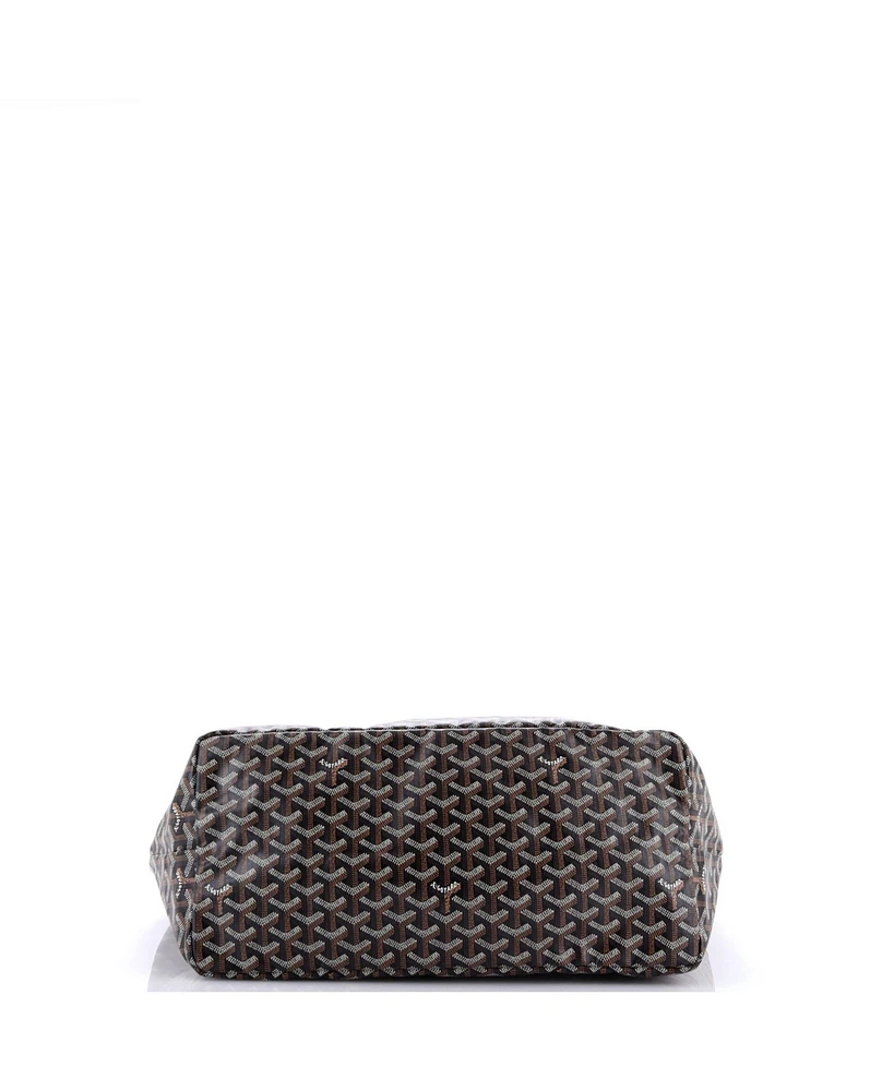 Pre-Owned Goyard Gm Saint Louis Tote Printed Coated Canvas