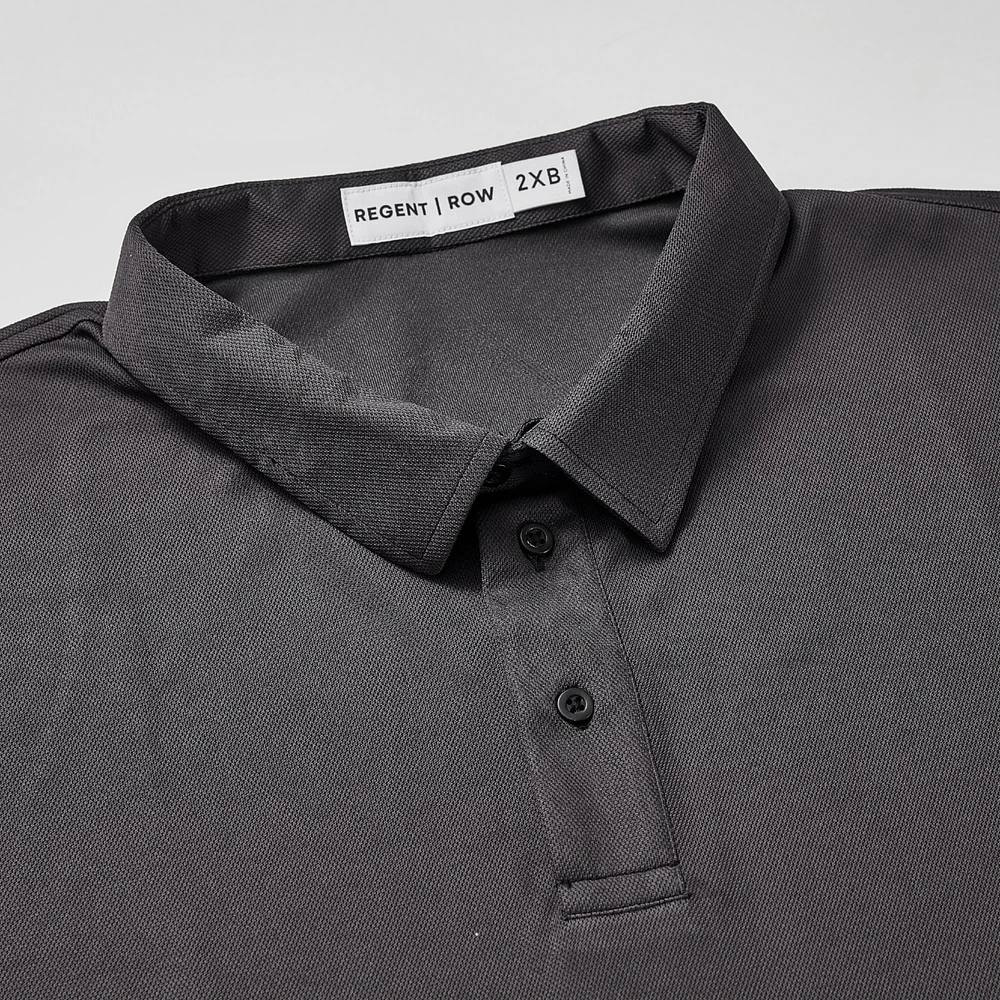 Regent Row Big & Tall commuter shirt tech polo