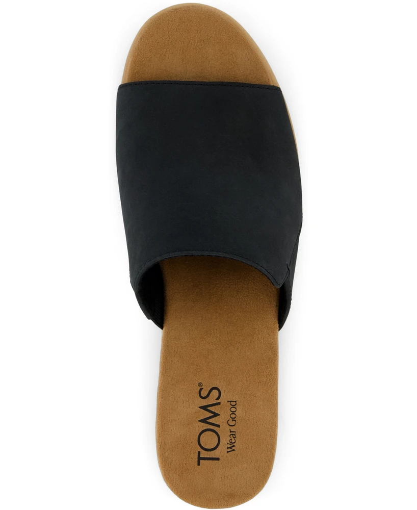 Toms Women's Diana Slip-On Wedge Sandals