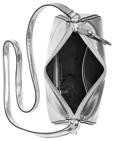 Calvin Klein Mandy Metallic Top Zipper Crossbody