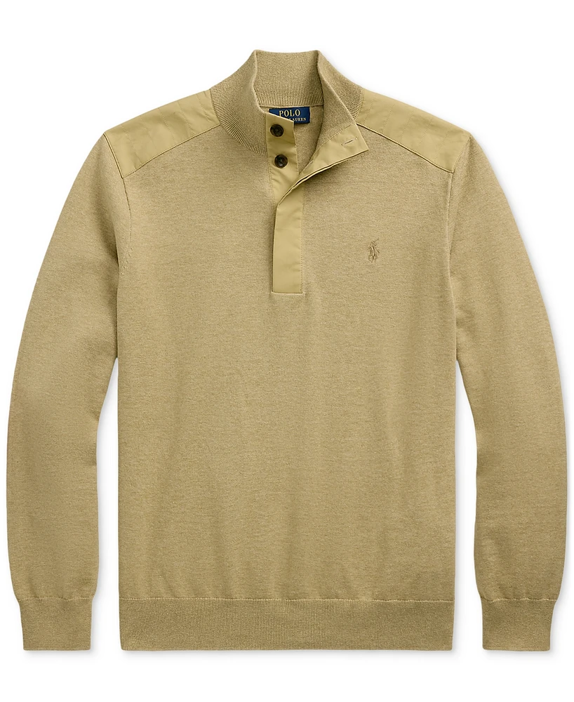 Polo Ralph Lauren Men's Hybrid Mockneck Pullover
