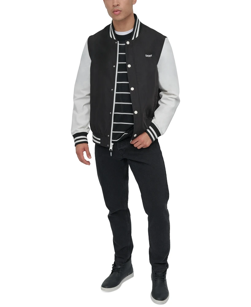 Dkny Men's Varsity Jacket