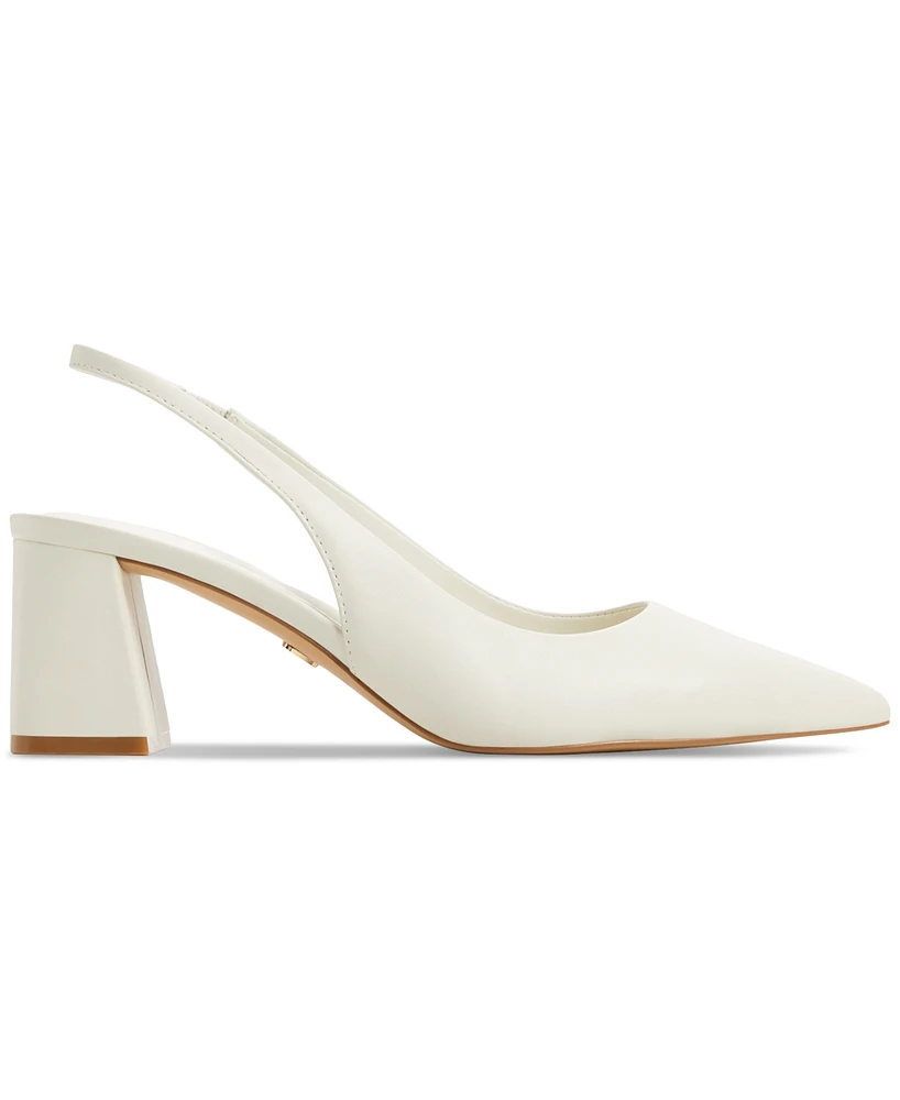 Aldo Women's Uliana Pointed-Toe Slingback Block-Heel Pumps